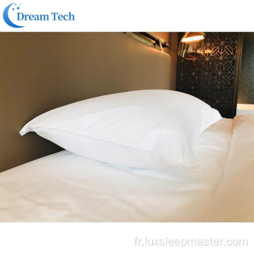 Commerce de gros Hilton Hotel Bed Sleeping Feathers Taies d&#39;oreiller